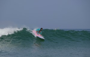 Malaviya catches a wave.